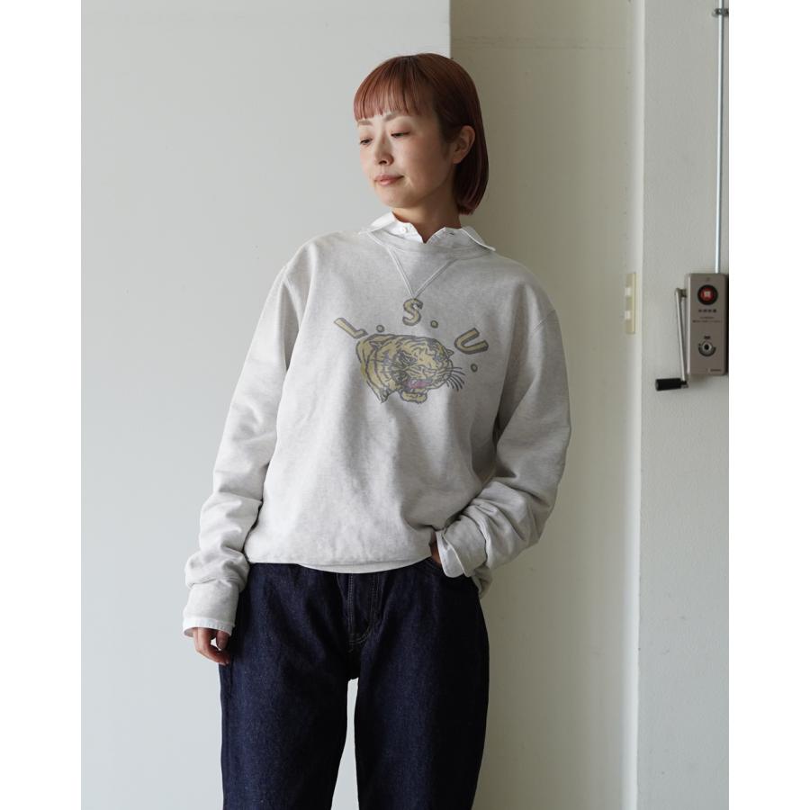 REMI RELIEF（レミ レリーフ） REMI RELIEF SP加工裏毛クルー(L.S.U.