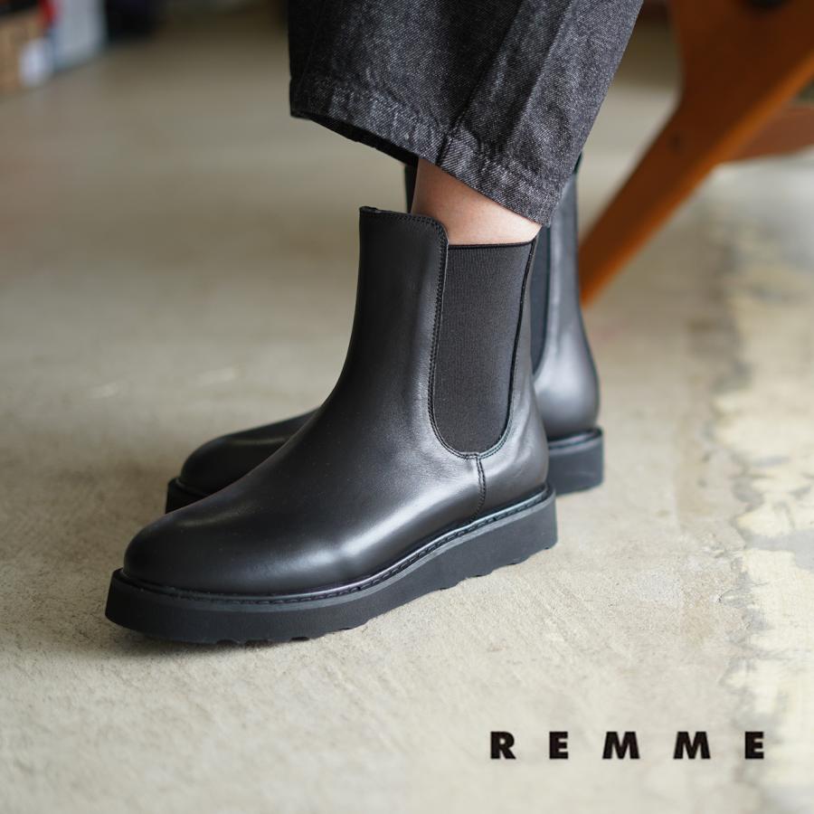 REMME（レメ） チェルシー ブーツ/Chelsea Boots サイドゴア ブーツ ZH