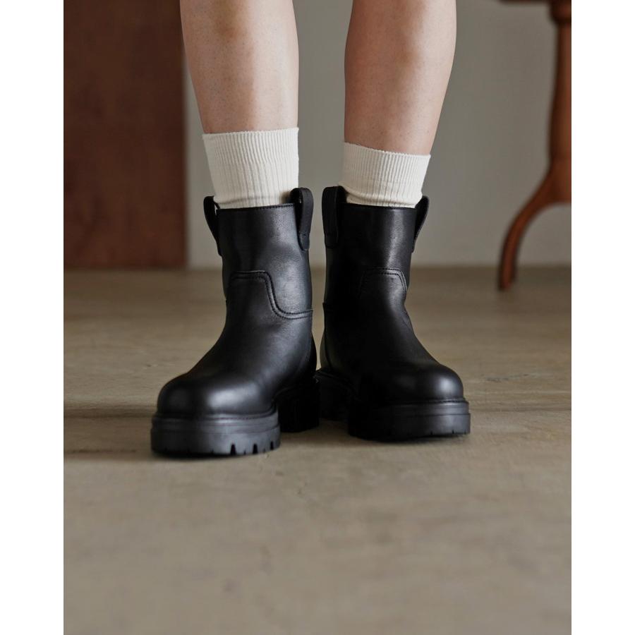 REMME レメ ブーツ レディース BOOTS バックジッパーショート