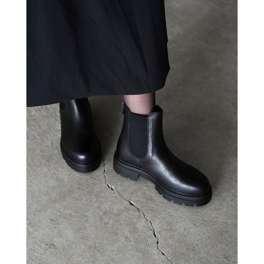 REMME（レメ） 【ポイント10倍】レメ バックジッパー チェルシーブーツ