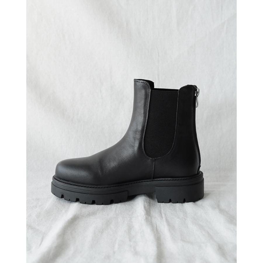 REMME（レメ） 【ポイント10倍】レメ バックジッパー チェルシーブーツ