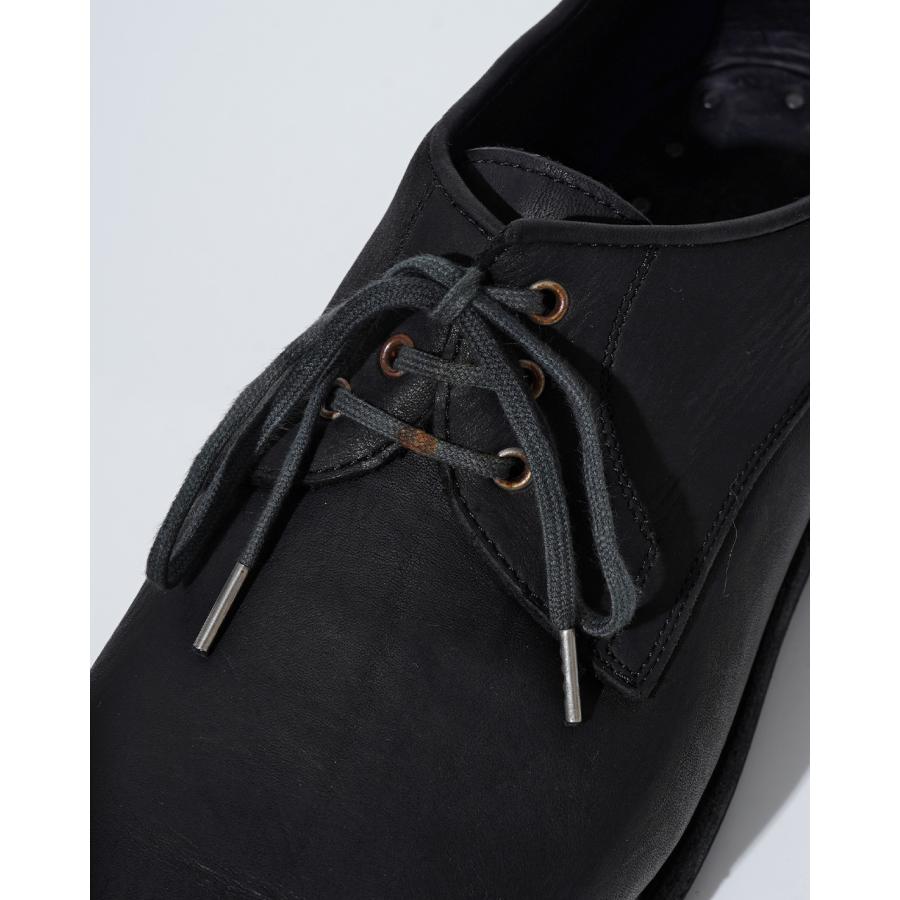 美品　リプロダクション オブ ファウンド　レザー　デッキシューズ　ラバーソール REPRODUCTION OF FOUND リプロダクションオブファウンド BRITISH