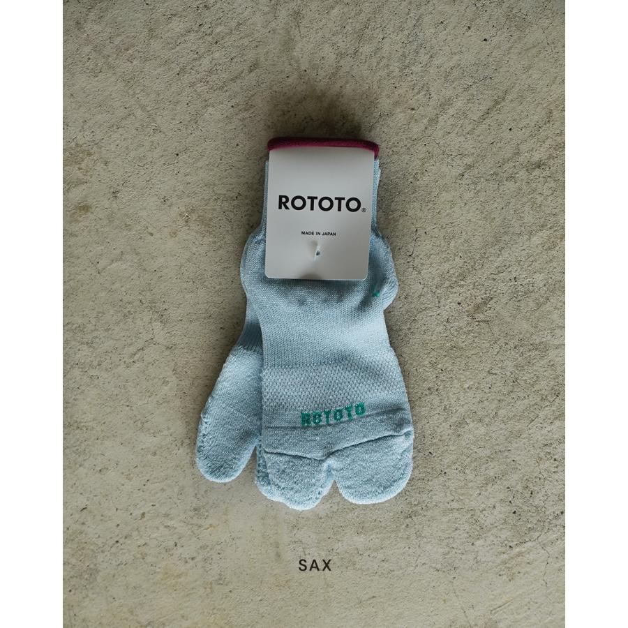 ROTOTO（ロトト） 靴下 和紙 足袋 パイル アンクルソックス ユニ