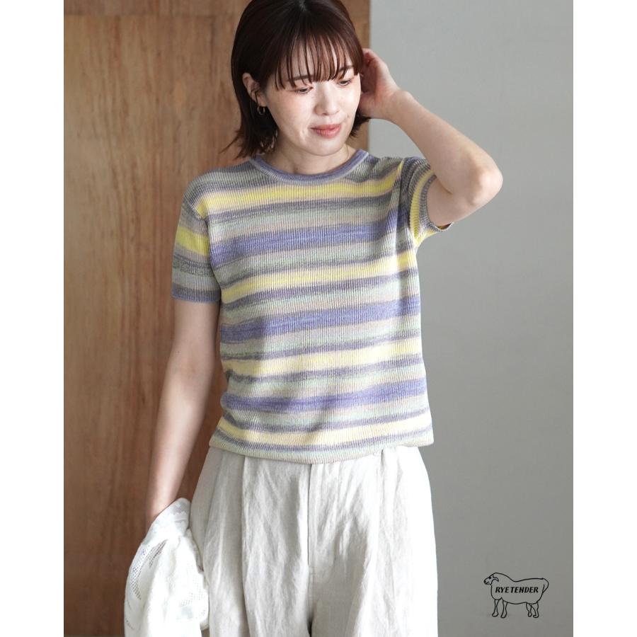 RYE TENDER FINCH tee ニット RYE TENDER（ライテンダー） SALE！ライテンダー フィンチ Tシャツ