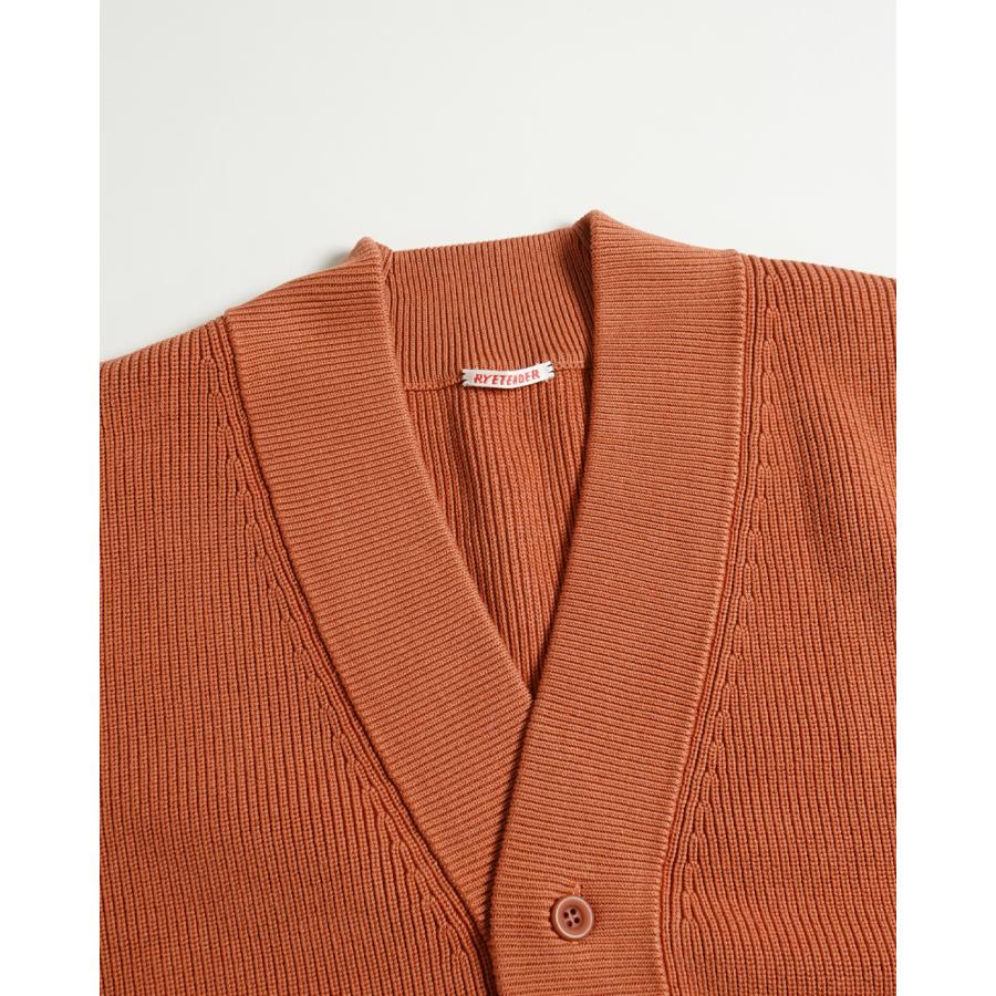 【最終お値下】TENDER ニットカーディガン ライテンダー RYE TENDER ニット Vネック カーディガン ユニ