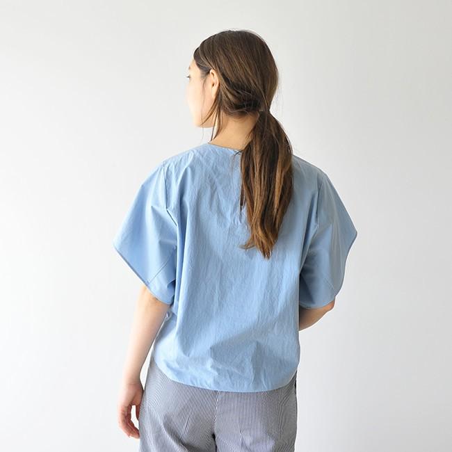 サクラ SACRA COTTON TYPEWRITER BLOUSE コットンタイプライター