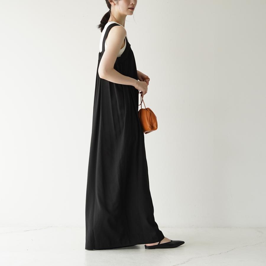 SACRA（ファッション） サクラ SACRA レーヨン シルク サロペット 
