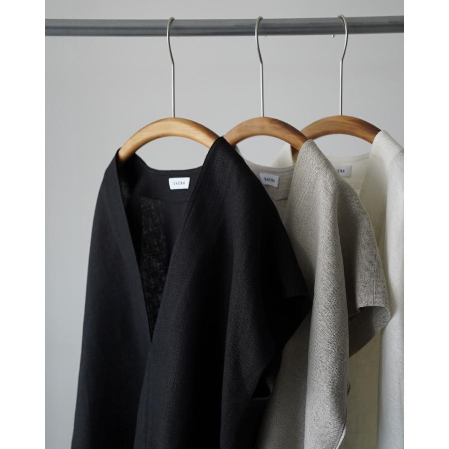 サクラ ラスティック リネン トップ M ベージュ 38 M 現行 2024 SACRA（サクラ） ラスティック リネン トップ レディース RUSTIC LINEN