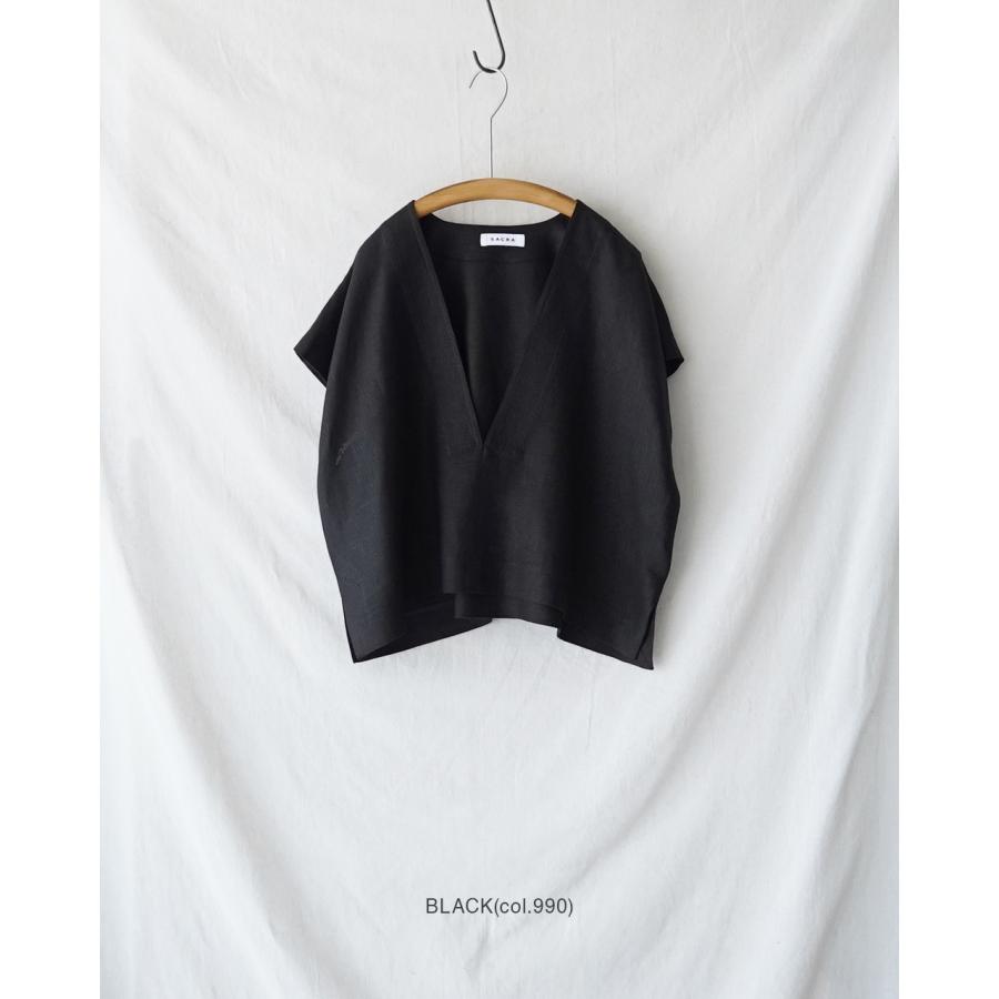 SACRA（サクラ） ラスティック リネン トップ レディース RUSTIC LINEN