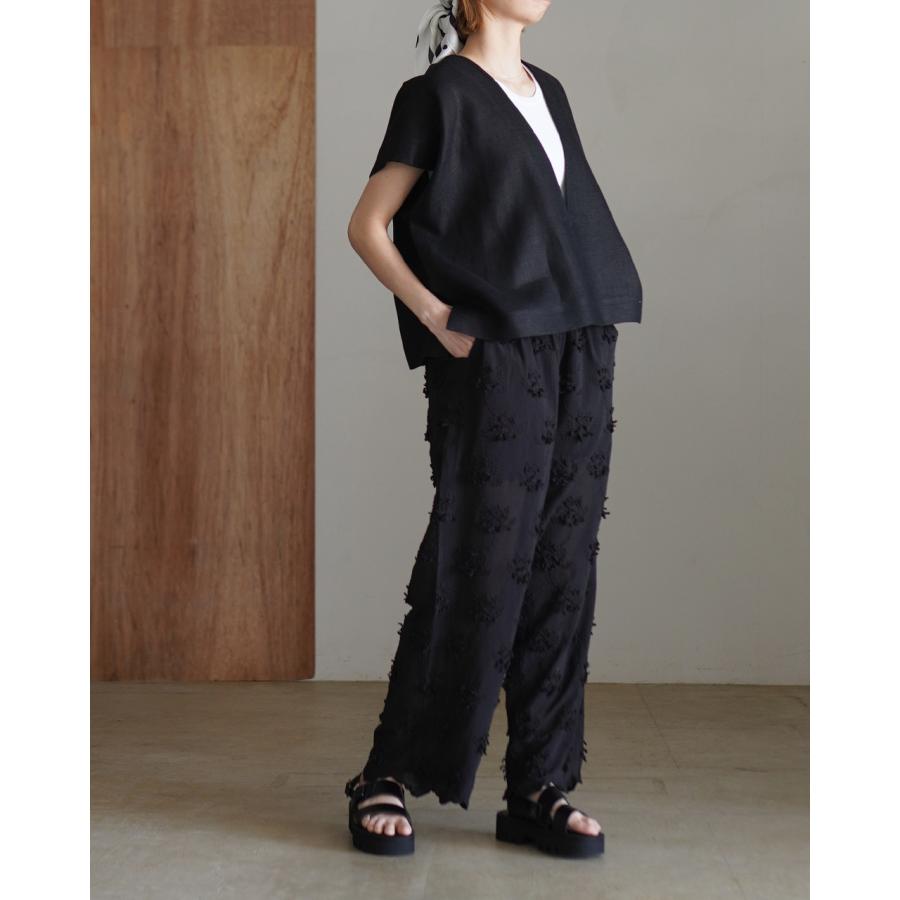 SACRA（サクラ） ラスティック リネン トップ レディース RUSTIC LINEN