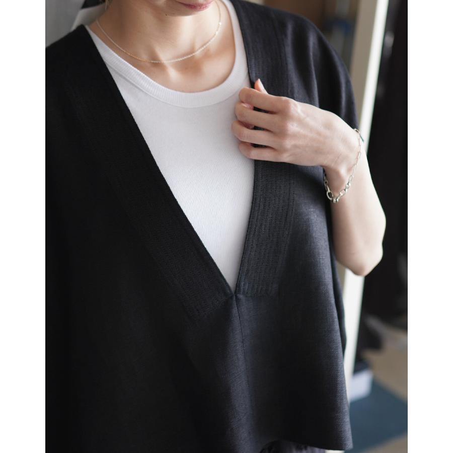 SACRA（サクラ） ラスティック リネン トップ レディース RUSTIC LINEN