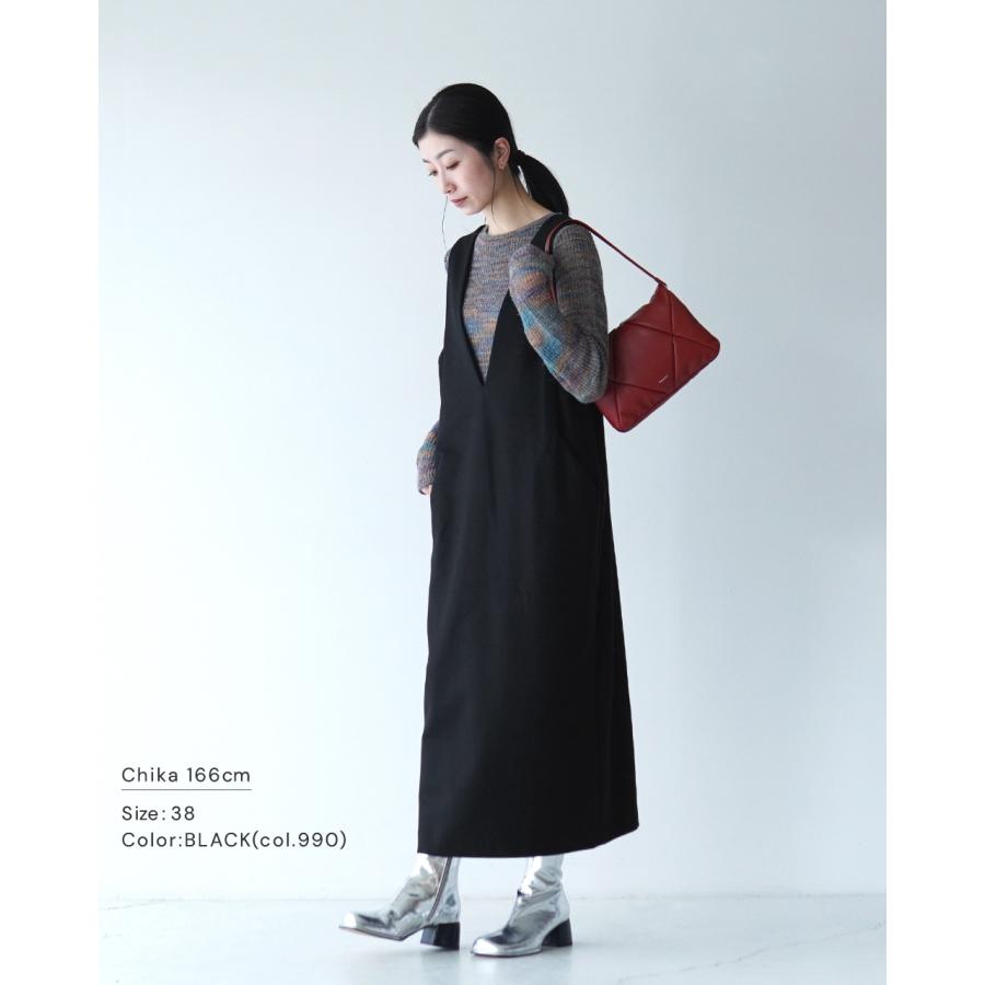 SACRA（サクラ） ハイ カウント メルトン ワンピース HIGH COUNT