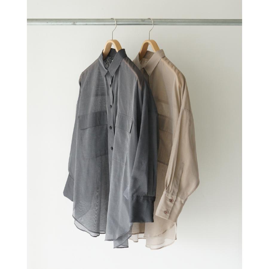 SACRA（サクラ） SALE！サクラ プレミアム コットンシルク シャツ 