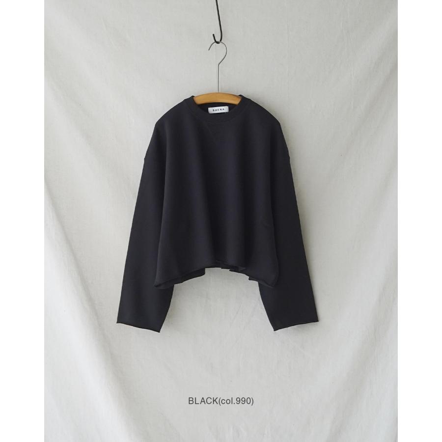 SACRA（サクラ） クロップド丈 スウェット レディース EXTRA FINE