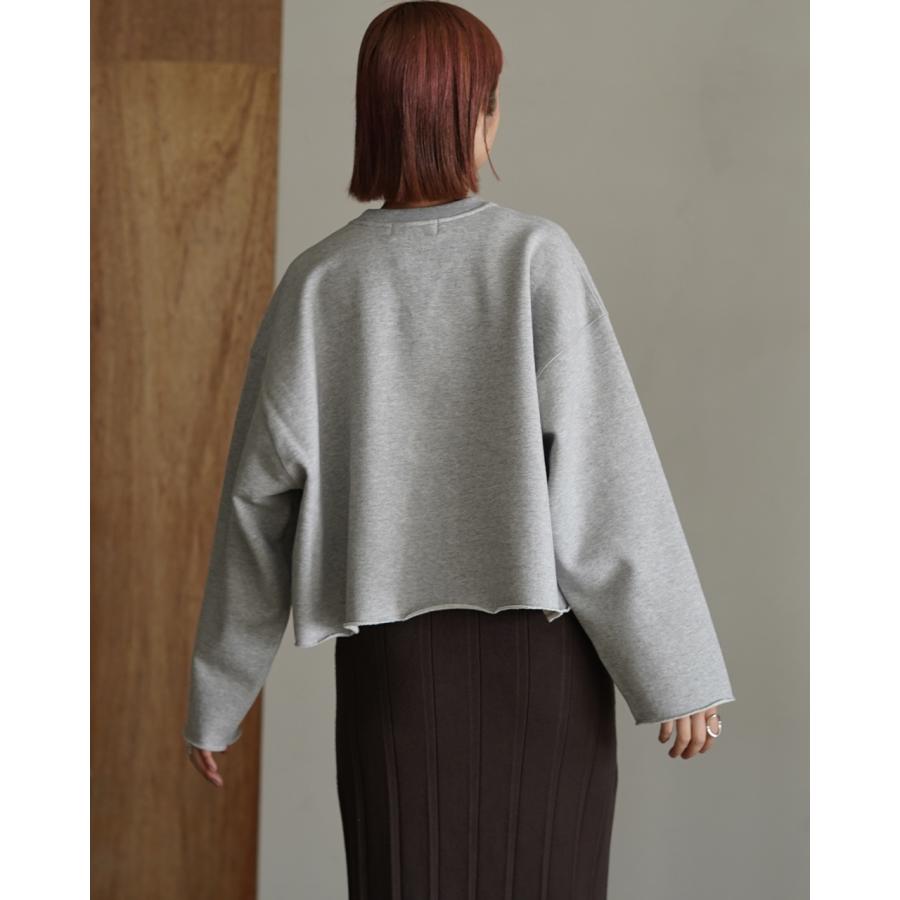 SACRA（サクラ） クロップド丈 スウェット レディース EXTRA FINE
