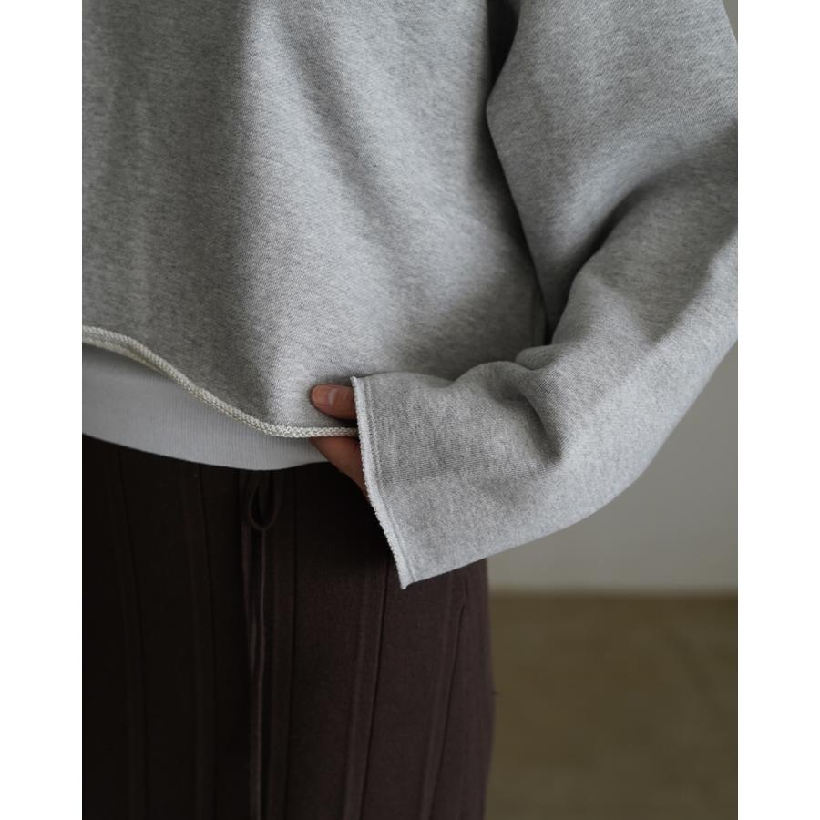 SACRA（サクラ） 期間限定P10倍 クロップド丈 スウェット レディース