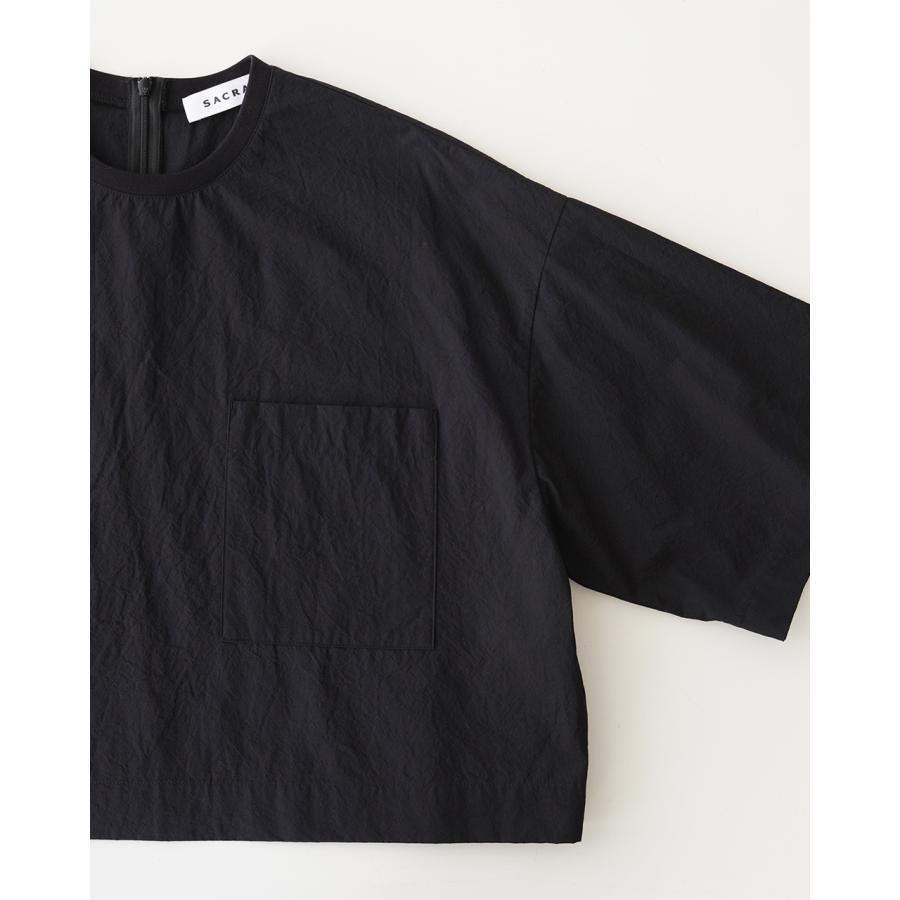 SACRA（サクラ） SALE！サクラ クロップド丈 Tシャツ レディース
