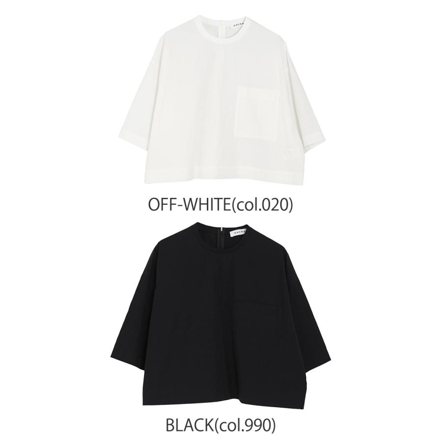 SACRA（サクラ） SALE！サクラ クロップド丈 Tシャツ レディース