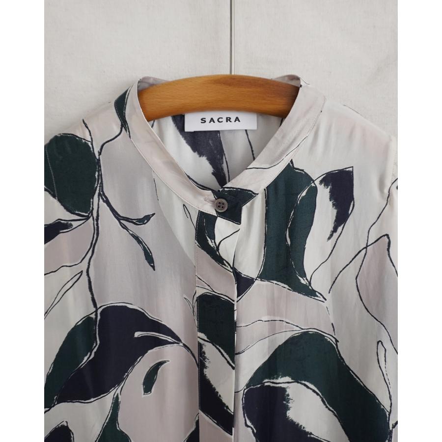 SACRA（サクラ） モダン リーフ トップ レディース MODERN LEAVES TOP