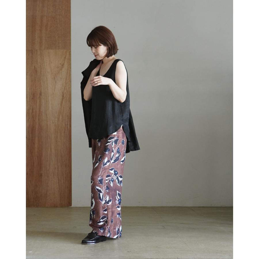 期間限定ポイント10倍！ サクラ SACRA ペインティング フローラ パンツ レディース PAINTING FLORA PANTS 126214112  【レビュー企画対象】の画像