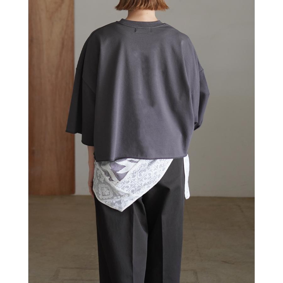 期間限定ポイント10倍！ サクラ SACRA S.ファイン クロップド ロゴ トップ レディース FLEECE CROPPED LOGO TOP 126243091  wcpn10の画像
