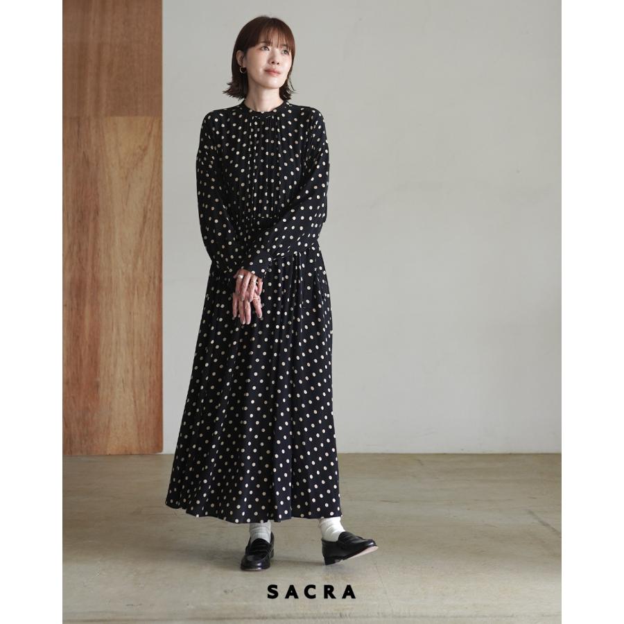 SACRA（サクラ） ワンピース ポルカドット レディース POLKA DOT'S OP