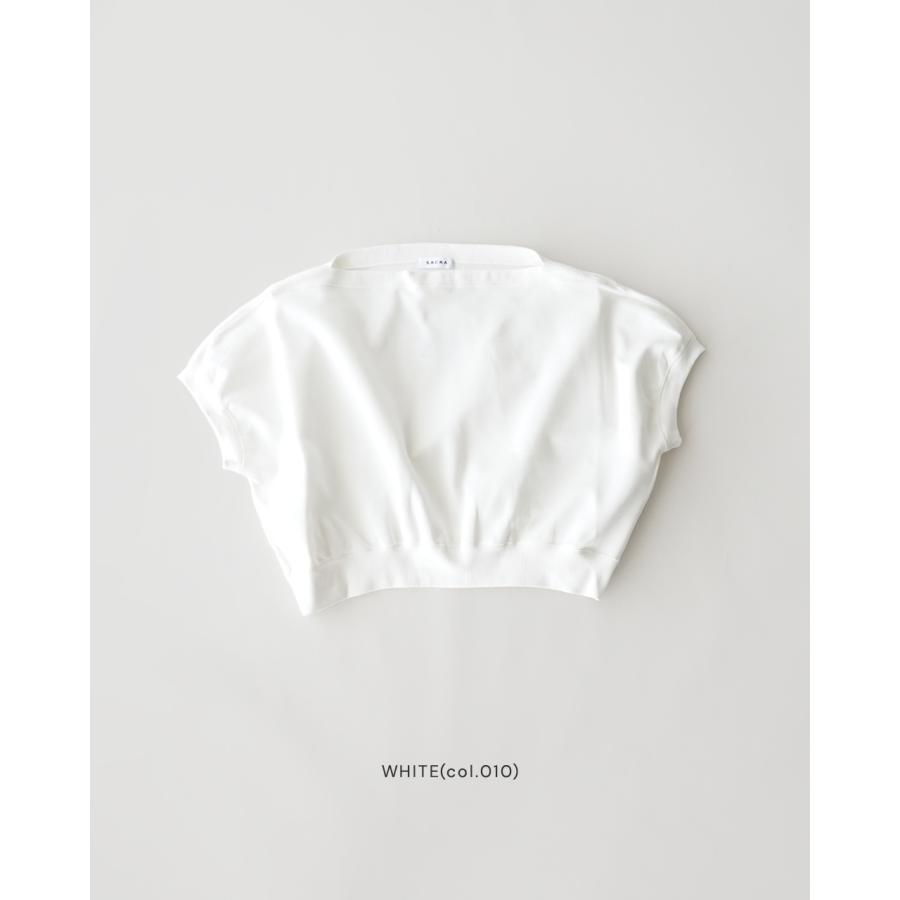 SACRA（サクラ） ダブルニットクロストップ レディース DOUBLE KNITTED