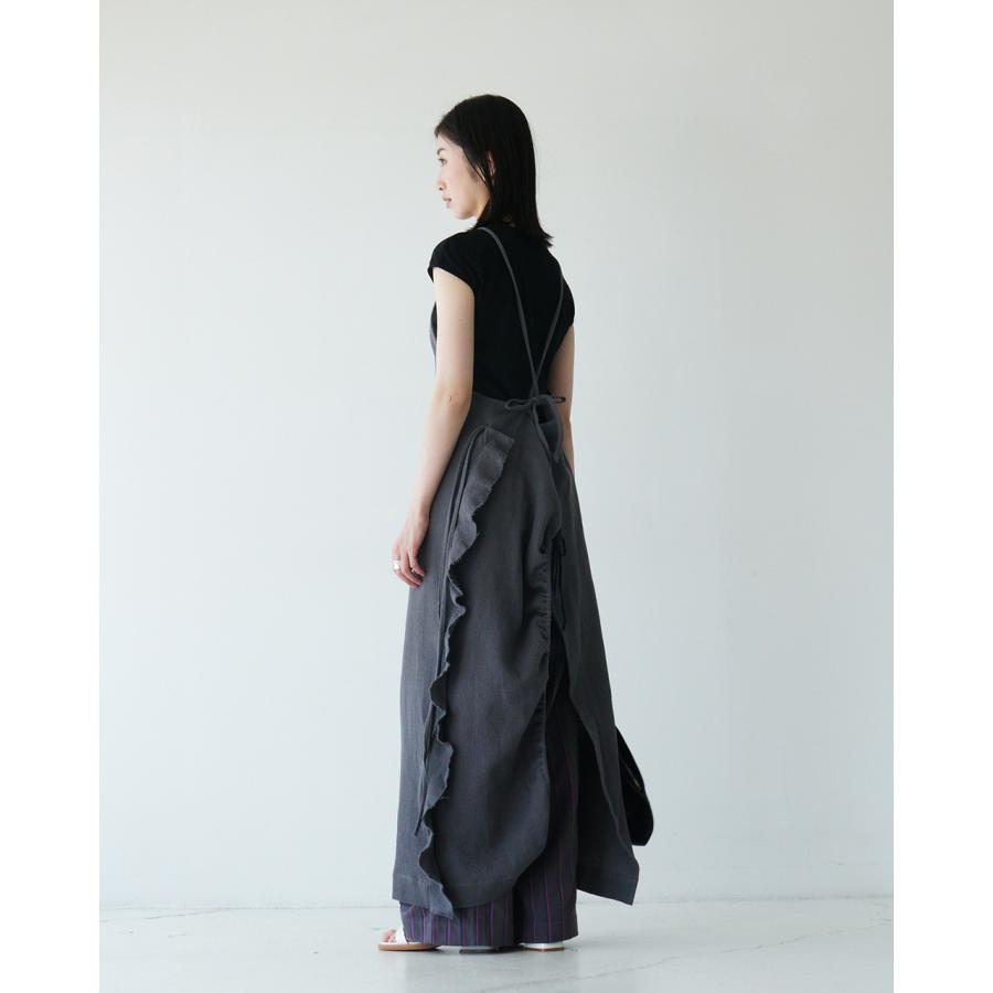 SALE！サナ sana エプロンドレス ワッフル コットンツイル ワッフル