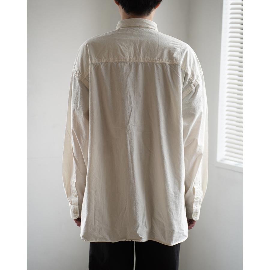 サンモント SANMONT ワークシャツ コットンシルクネップワークシャツ 