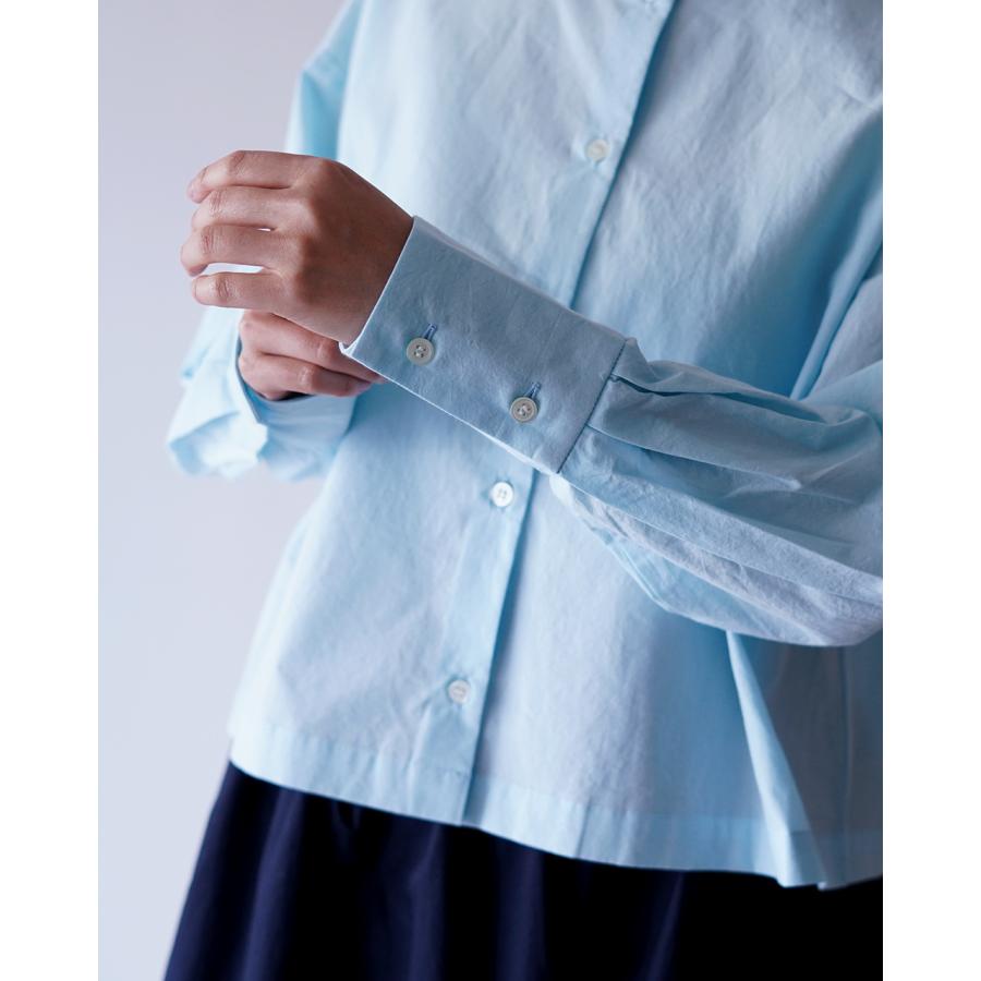 リネン スタンドカラーシャツ SETTO LINEN OKKAKE SHIRT SETTO（セット）の「LINEN OKKAKE SHIRT SS：スタンドカラー半袖リネン
