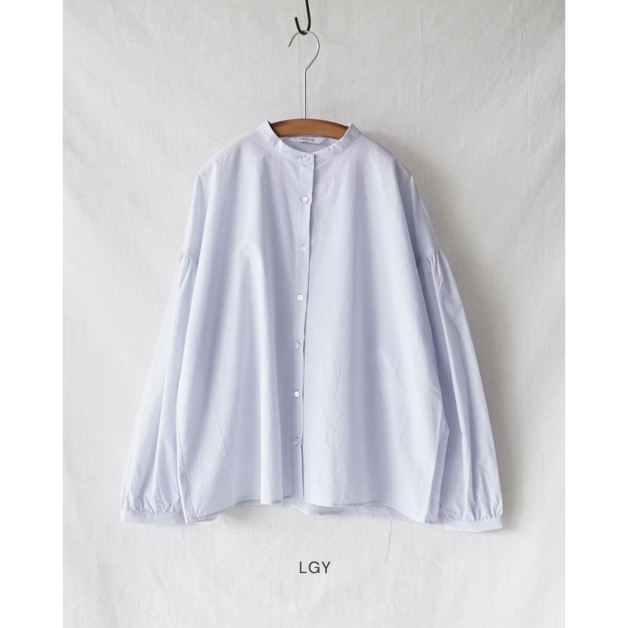 SETTO（セット） シャツ パフィーシャツ PUFFY SHIRT 長袖シャツ 青