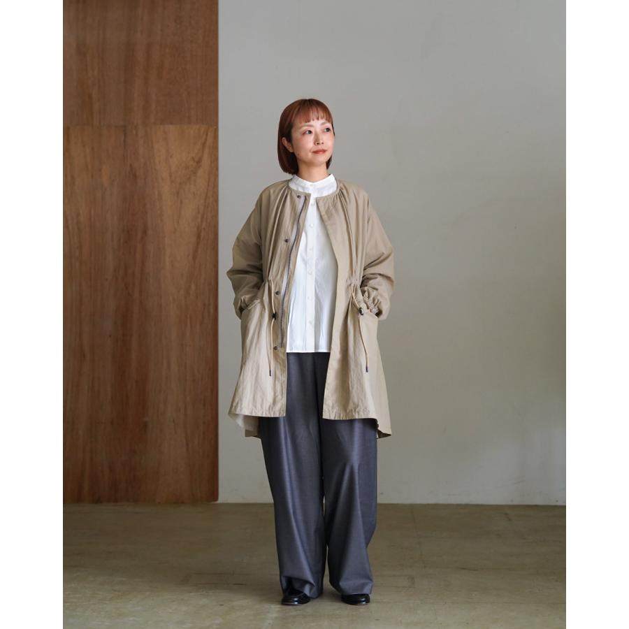 SETTO（セット） シャツ パフィーシャツ PUFFY SHIRT 長袖シャツ 青