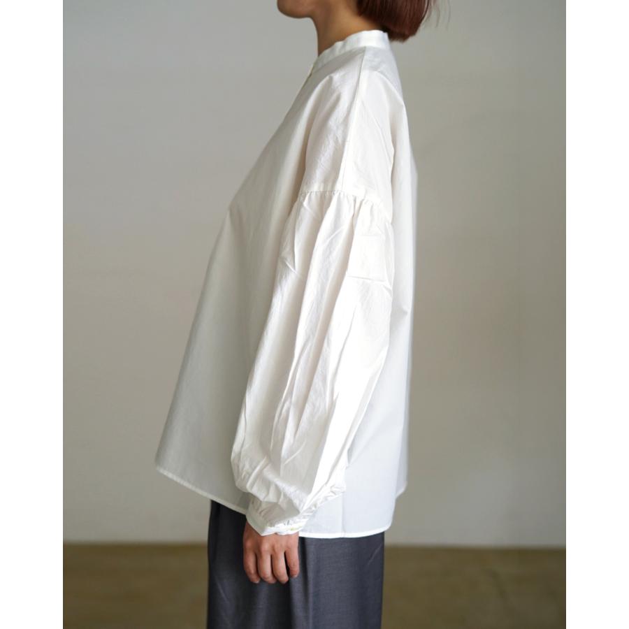 SETTO（セット） シャツ パフィーシャツ PUFFY SHIRT 長袖シャツ 青