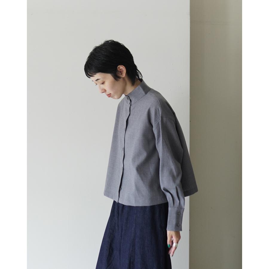 セット SETTO オッカケシャツ OKKAKE SHIRT 長袖 スタンドカラー