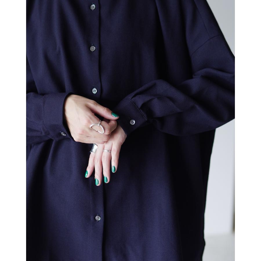 セット SETTO ファームズシャツ FARMS SHIRT シャツ 長袖 バンドカラー