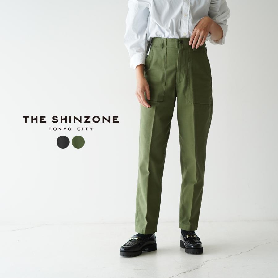 シンゾーン THE SHINZONE ベイカーパンツ BAKER PANTS ハイウエスト センタープレス パンツ スラックス レディース  2023秋冬 15AMSPA18 : shinz-15amspa18 : Crouka Yahoo!店 - 通販 - Yahoo!ショッピング