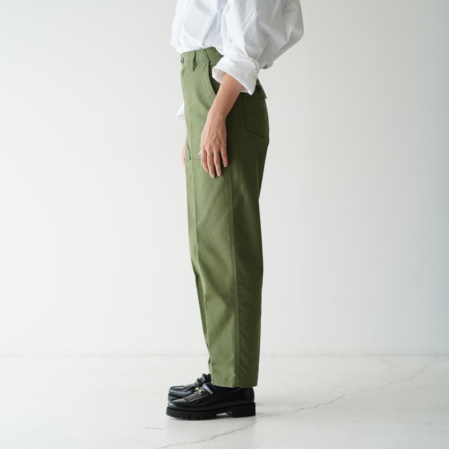 シンゾーン THE SHINZONE ベイカーパンツ BAKER PANTS ハイウエスト センタープレス パンツ スラックス レディース  2023秋冬 15AMSPA18