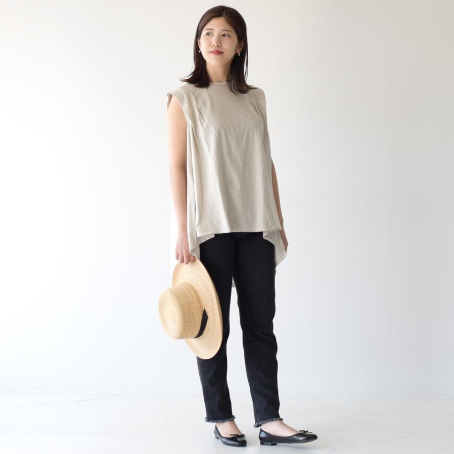 シンゾーン THE SHINZONE スリム カット オフ デニム パンツ ハイ