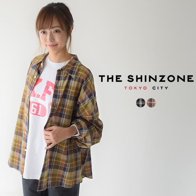 シンゾーン THE SHINZONE ウィンディ チェック シャツ WINDY SHIRT 