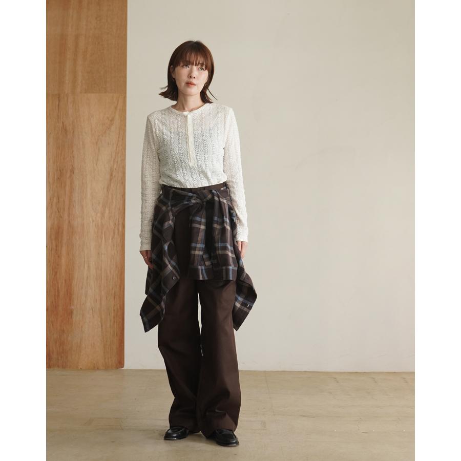 美品　ZIGSAW ジグソー　パンツスーツ　ヘリンボーン　カシミヤ混　英国製 THE SHINZONE（ザ シンゾーン） シンゾーン トムボーイパンツ