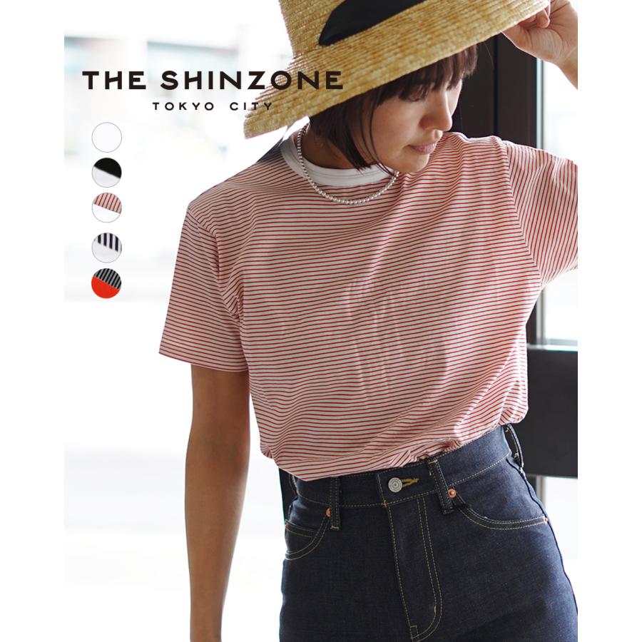 シンゾーン THE SHINZONE クルーネック 半袖 Tシャツ 2PAC T-SHIRTS 