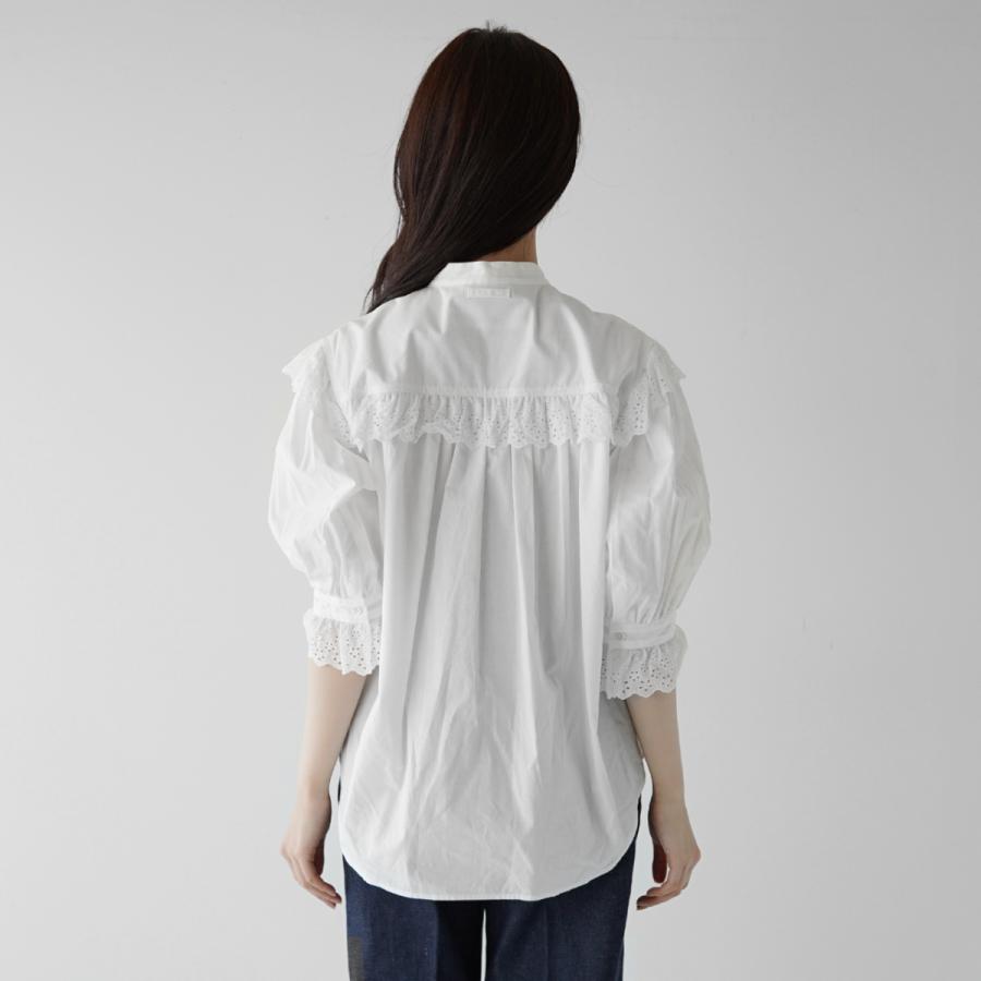 Shinzone COTTON FRILL BLOUSE | tspea.org