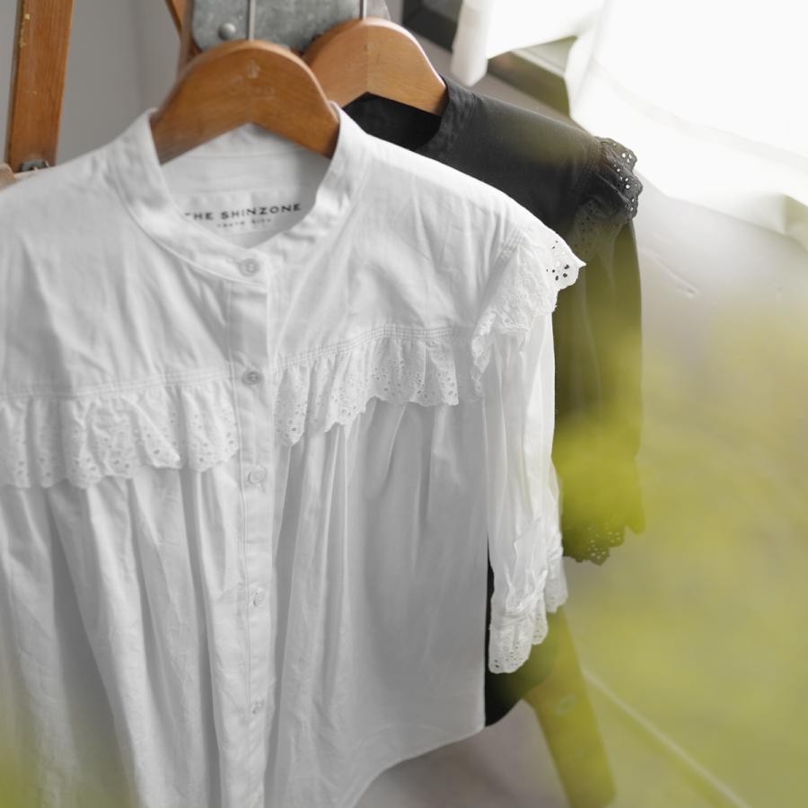 シンゾーン The Shinzone コットン フリル ブラウス COTTON FRILL