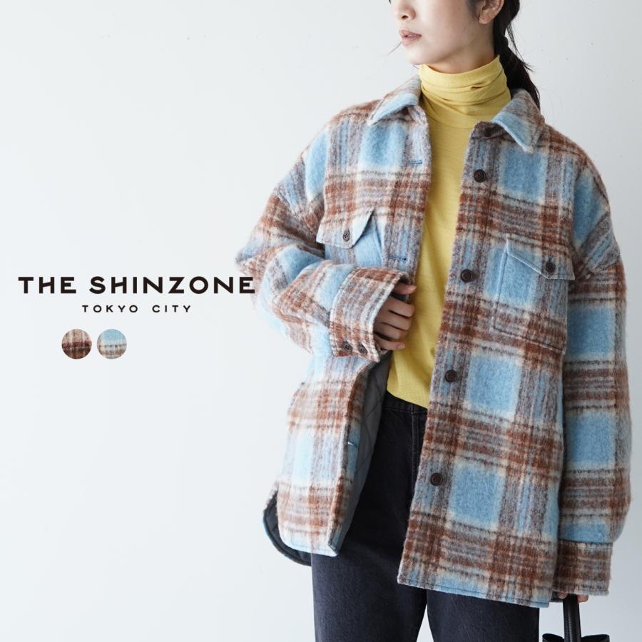 シンゾーン THE SHINZONE シャギー チェック ジャケット SHAGGY CHECK 