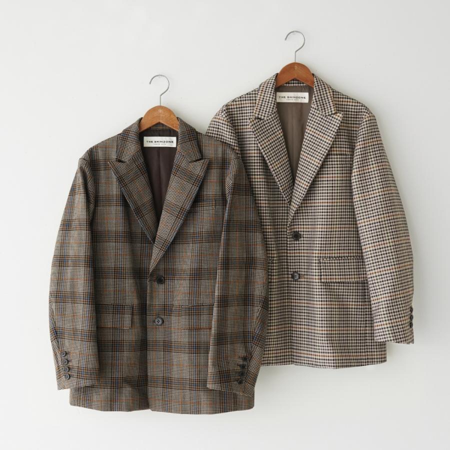 シンゾーン THE SHINZONE プレイド チェック ジャケット PLAID CHECK 