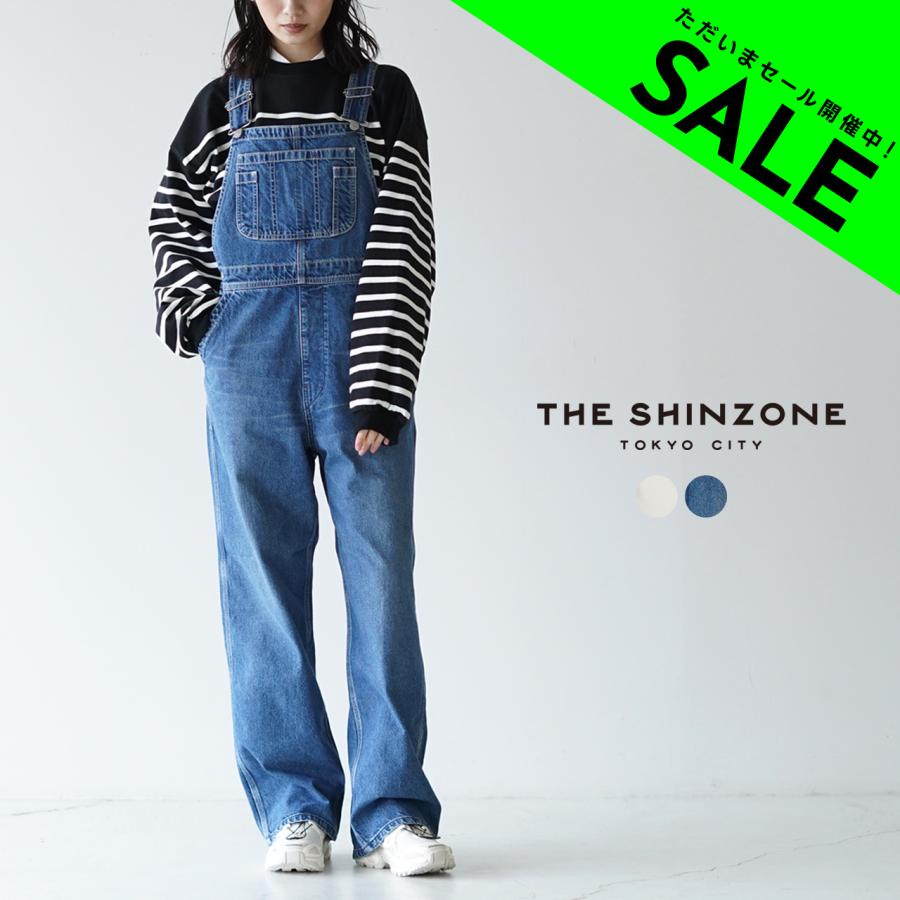 アウトレット シンゾーン THE SHINZONE デニム オーバーオール DENIM