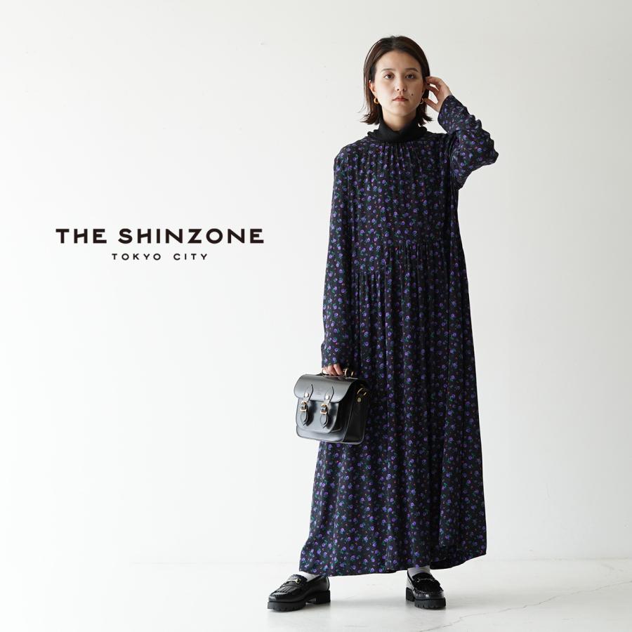 シンゾーン THE SHINZONE パープル フラワー ドレス PURPLE FLOWER