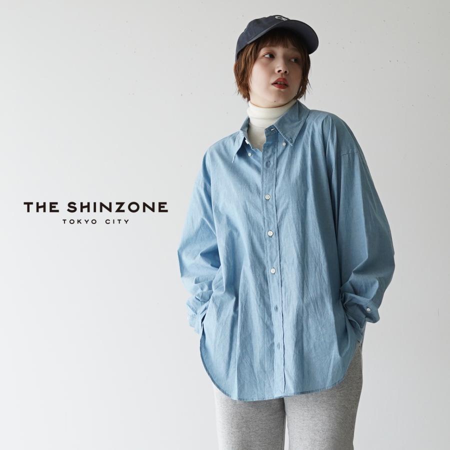 シンゾーン THE SHINZONE ダディー シャツ DADDY SHIRT ブルー 