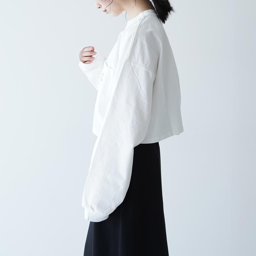 アウトレット シンゾーン THE SHINZONE クロップド ロング Tシャツ CROPPED LONG TEE 23SMSCU10｜crouka｜13