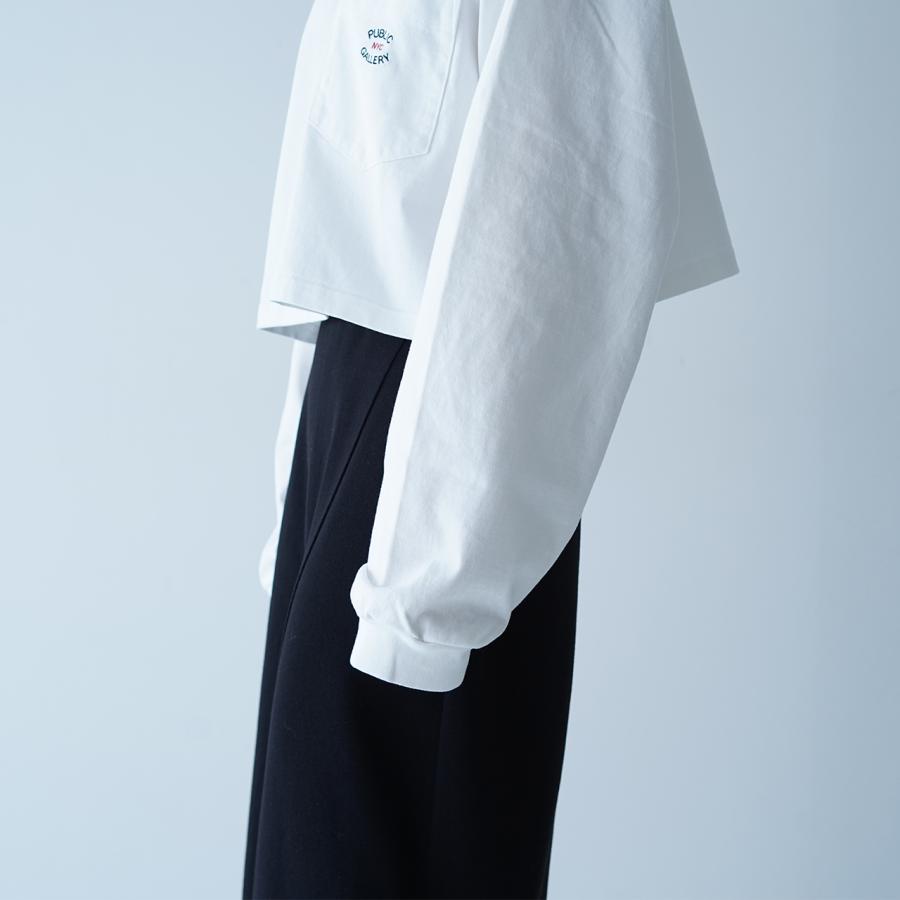 アウトレット シンゾーン THE SHINZONE クロップド ロング Tシャツ CROPPED LONG TEE 23SMSCU10｜crouka｜09